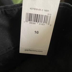 Gap Black Pants Size 16